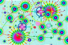 Bildkonstruktion mittels Photoshp-Tools. RGB-Farbpalette. Burkhard Zimmermann 2015