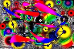 Bildkonstruktion mittels Photoshp-Tools. RGB-Farbpalette. Burkhard Zimmermann 2015